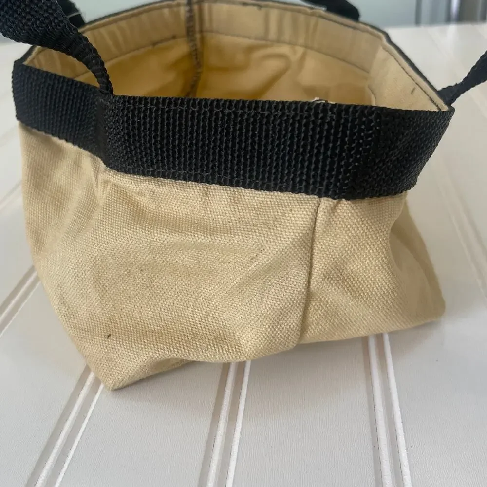 NWT Vintage LL‎ Bean Four Box Shot Shell Bag Canvas Mini Tote RARE